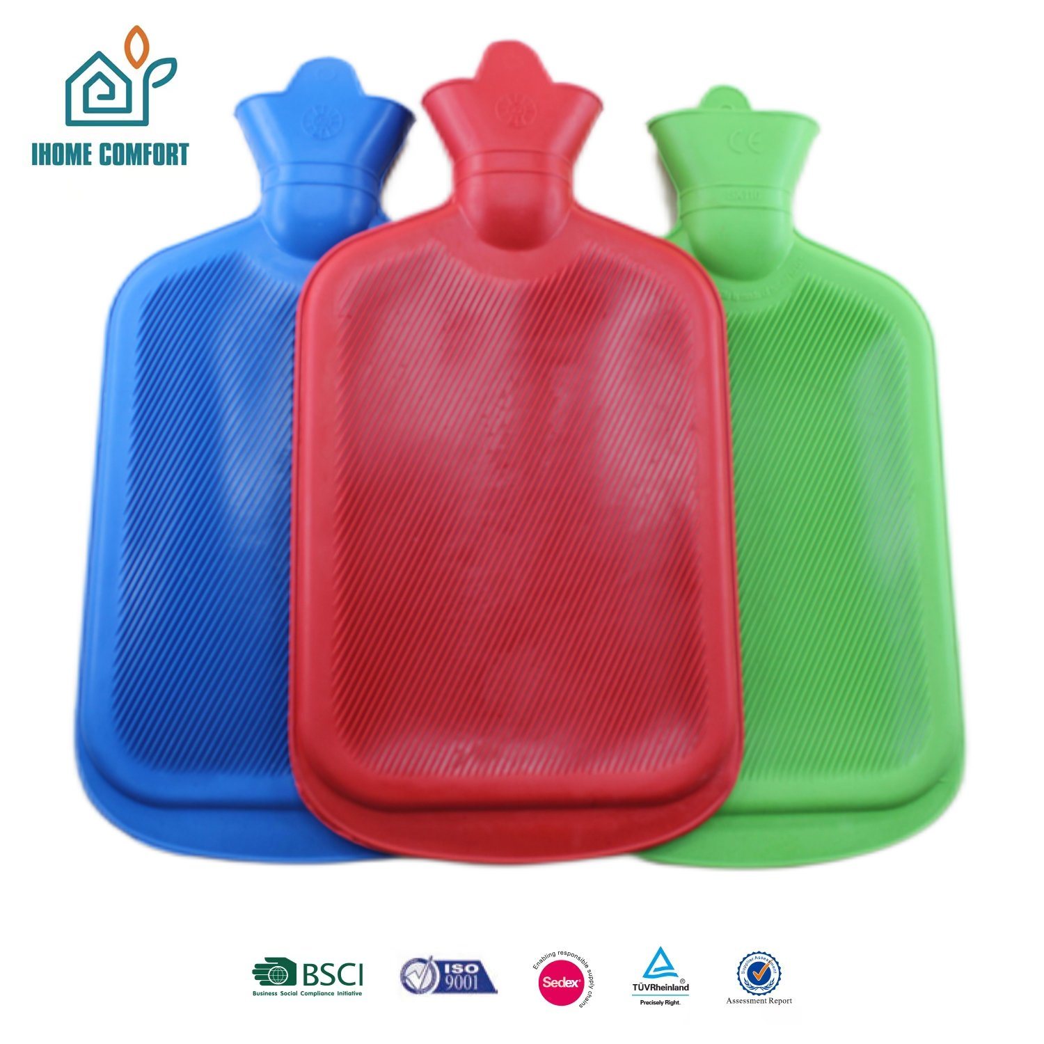 
                Rubber Classical Hot Water Bottle Thickened