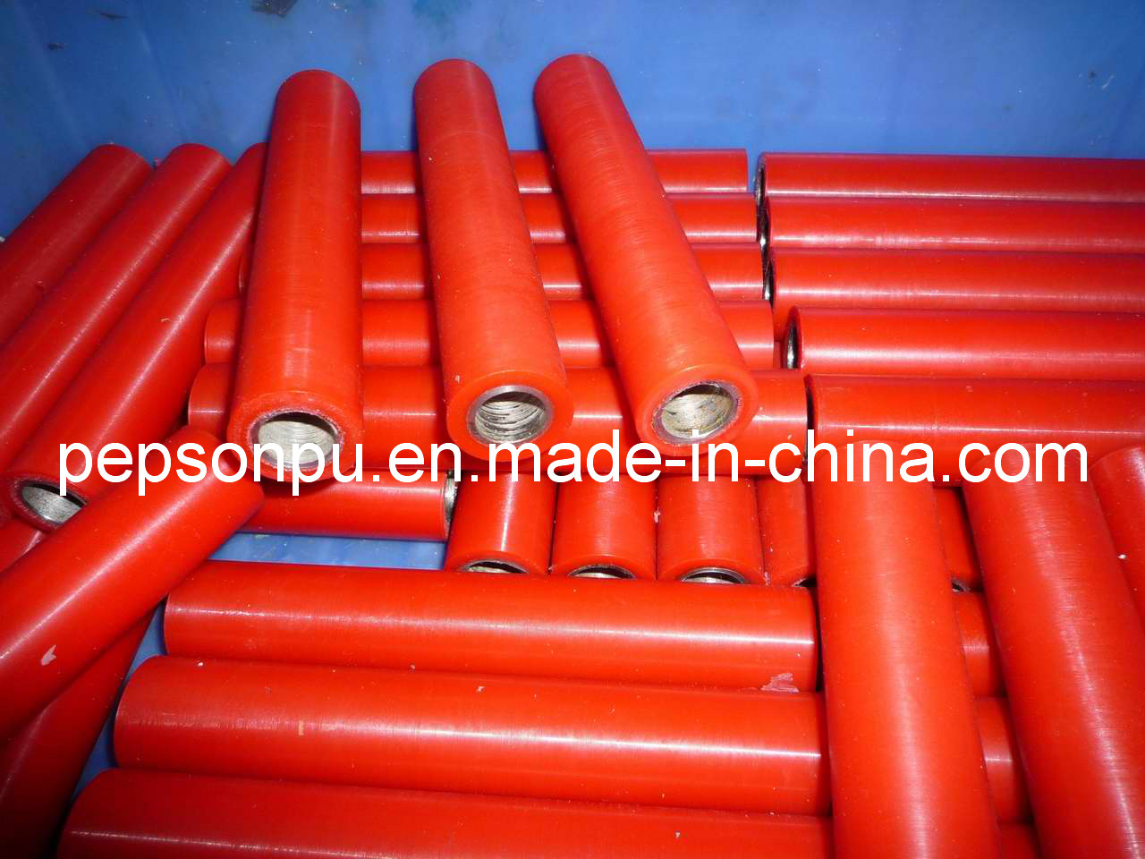 
                PU Cylinder for Machinery Conveyor Roller
 