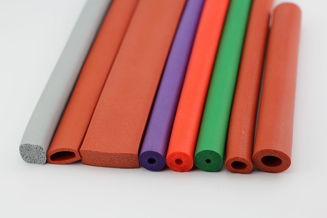 
                Custom Colorful Silicone Foam Tubing Protec