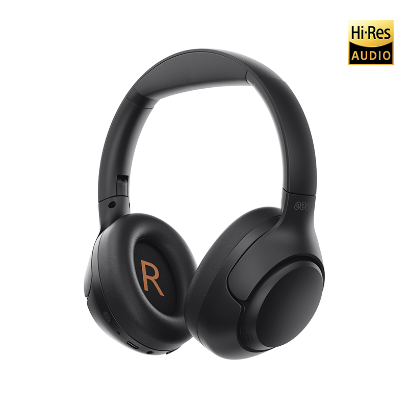 QCY H3 Wireless Headphones, 43dB Hybrid ANC, 60H Playtime