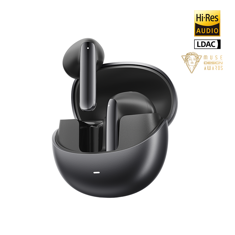 QCY AilyBuds Pro+ True Wireless Earbuds, Adaptive ANC, Hi-Res Audio